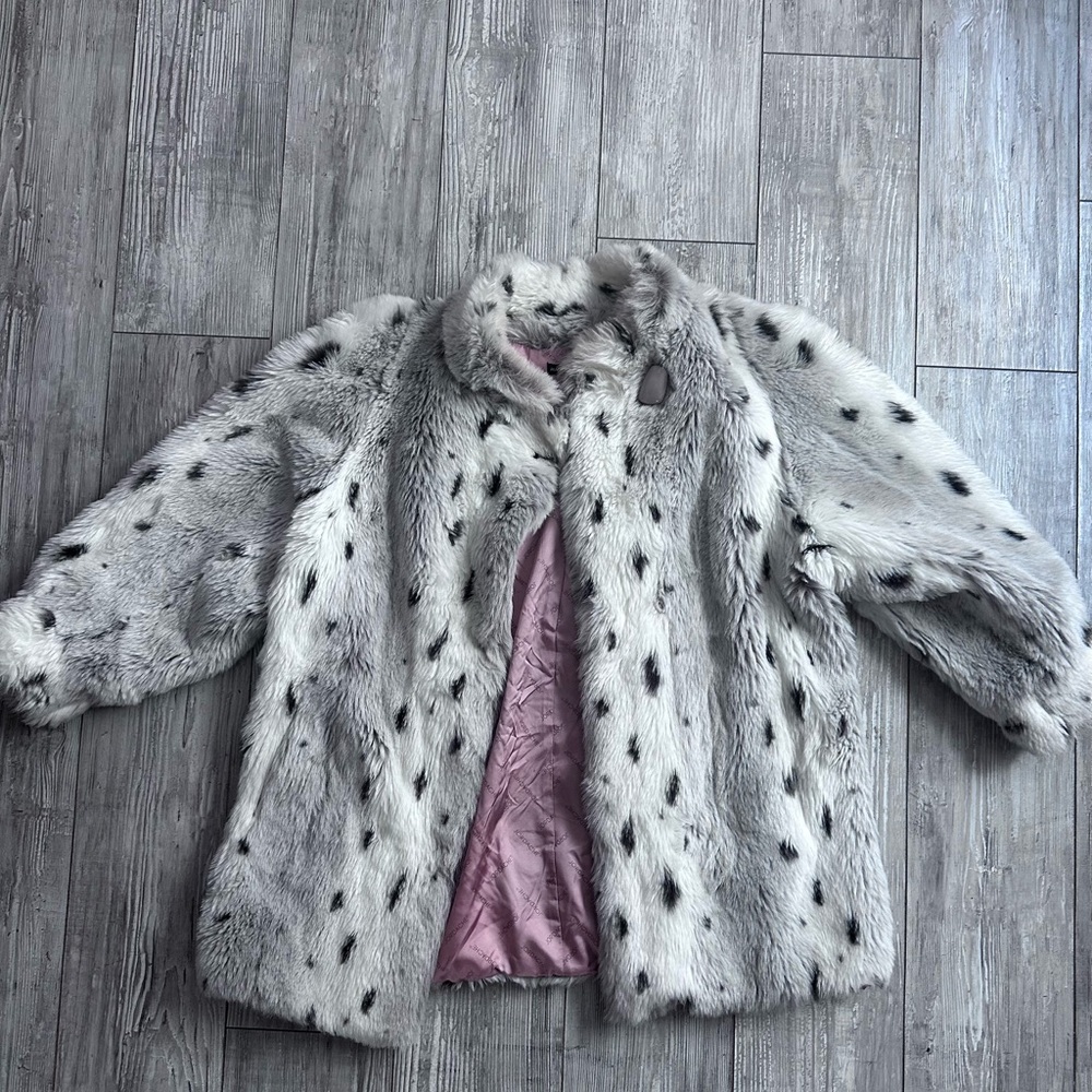 Elegant Jordache Faux Fur Coat